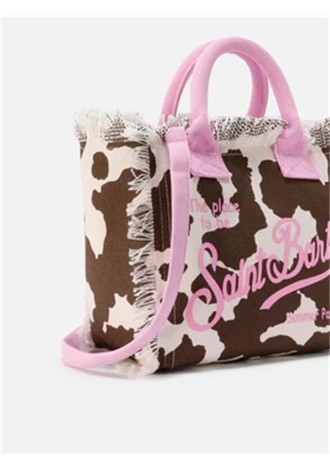 Borsa Media in Canvas SAINT BARTH | COL0001 COLETTE00327L COW SKIN 021